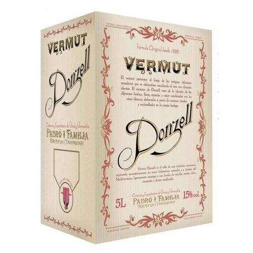 Padró i Família - Vermut Donzell Roig (bag-in-box 5L)